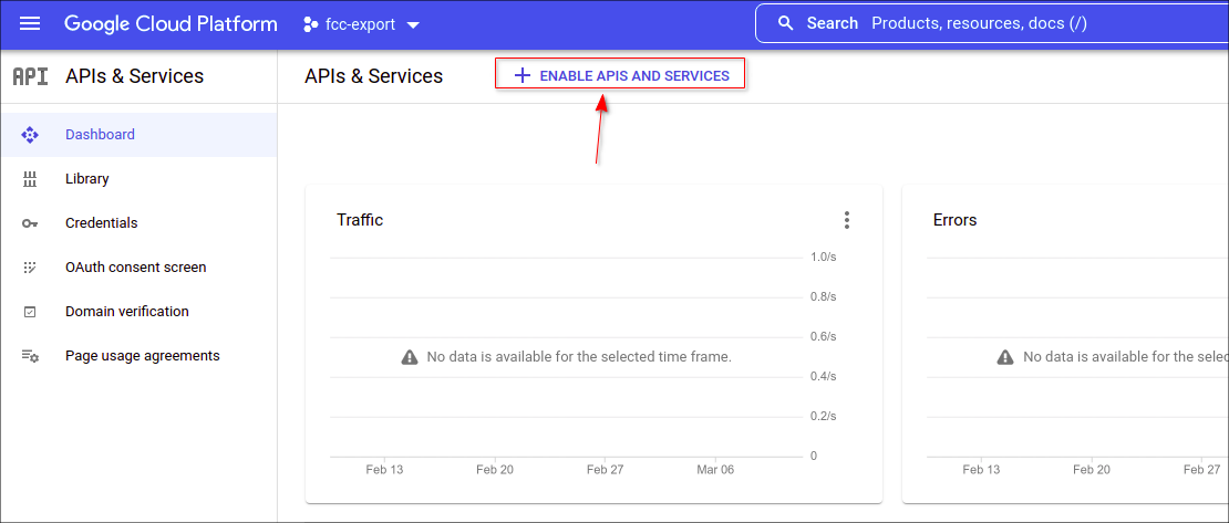 fcc Google get key 3