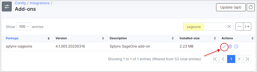 SageOne Install