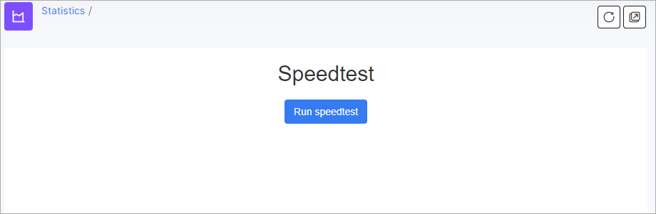 Speedtest chart 1