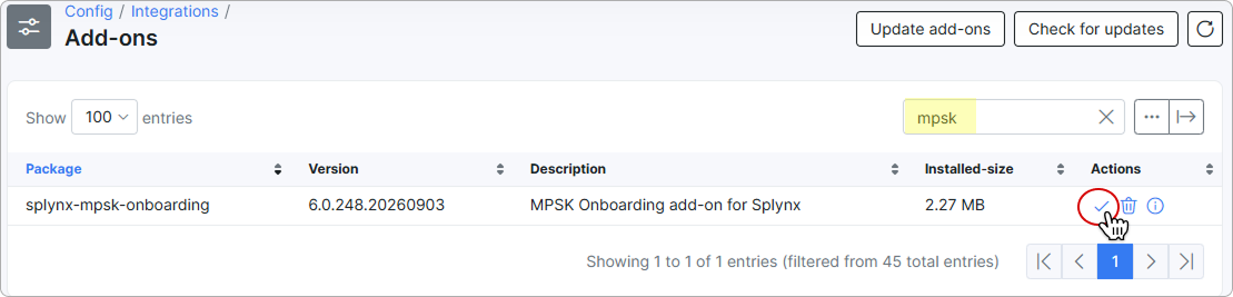 splynx-mpsk-onboarding in the Add-ons list
