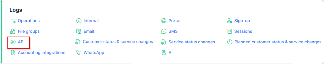 API link