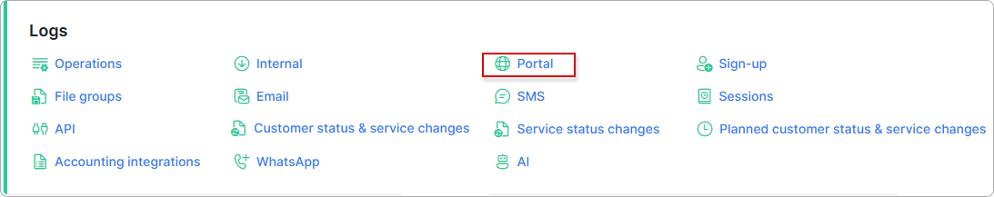 Portal link
