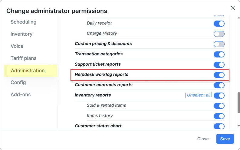 Permissions