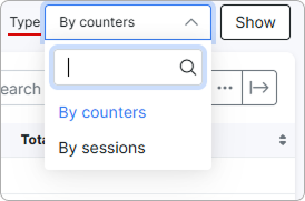 Type filter