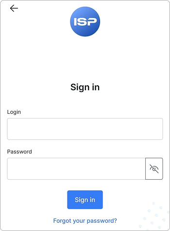 Login fields