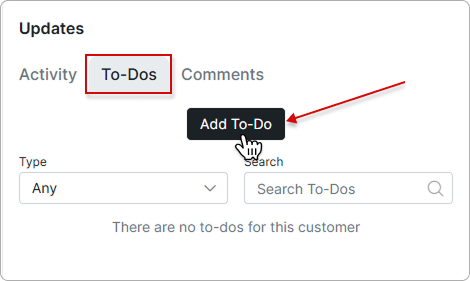 Add To-Do button