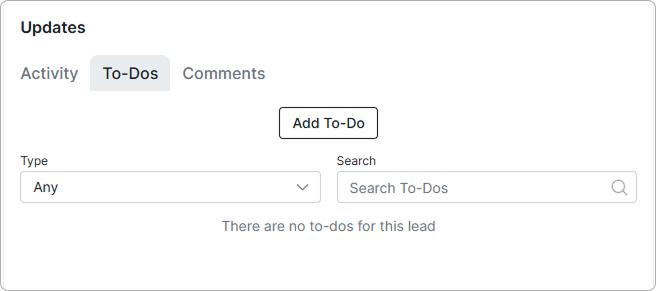 To-do tab
