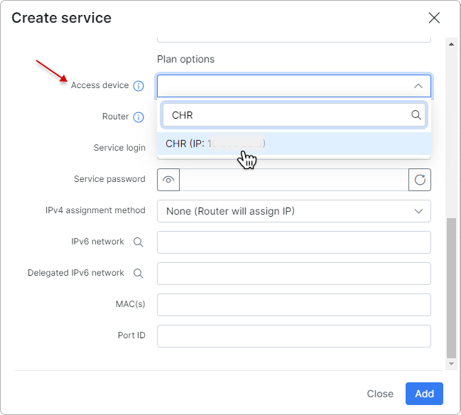 Linking a specific customer