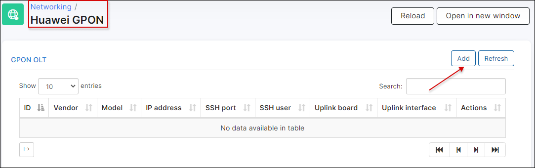 Huawei GPON