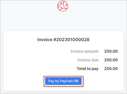 Pay invoice