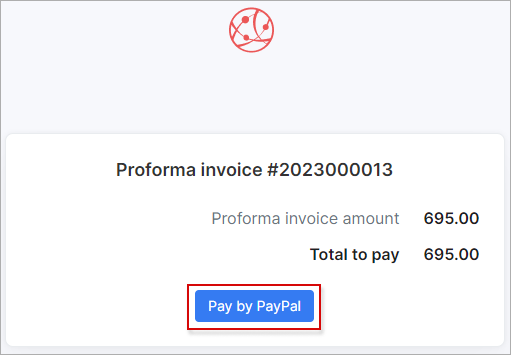 Pay invoice