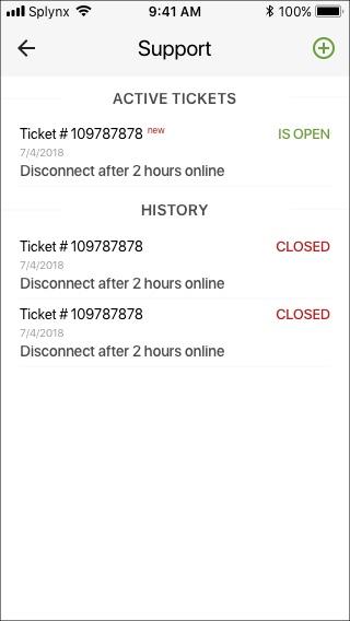 Tickets mobile app